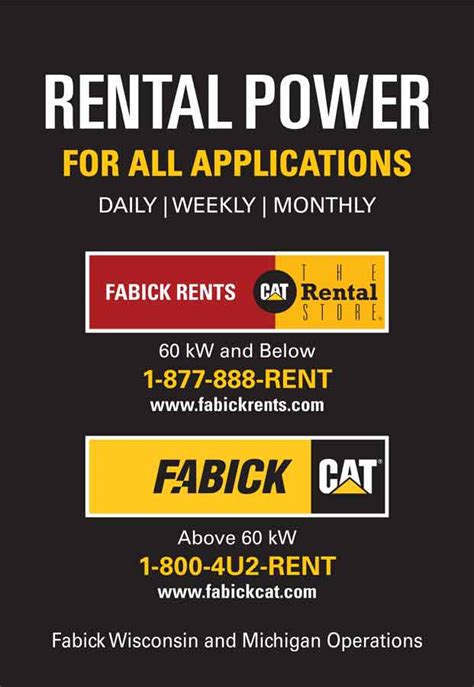 fabick rentals appleton wi